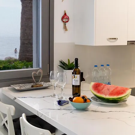 Beachfront Meneou Blu 2 Bedrooms Beach House Meneou